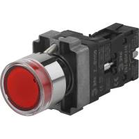 Кнопка управления ЭРА LAY5-BW3461 с подсветкой красный 1з 20/200/4000 Б0045661