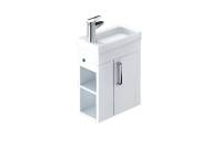 Тумба для ванной комнаты IDDIS Torr подвесная, белая, 40 см TOR40W1i95