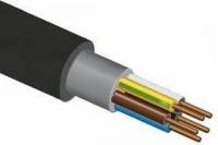 Круглый кабель ЭлПроКабель твердый негорючий не содержит галогенов ППГнгА-HF 3x2,5 4630017845910