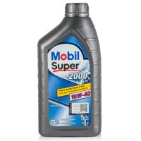 Моторное масло Mobil Super 2000 X1 полусинтетическое, 10W-40, 1 л 152569