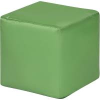 Пуфик DreamBag куб зеленый оксфорд 3900401