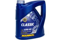 Моторное масло полусинтетическое Classic 10w40, 4 л MANNOL 1101