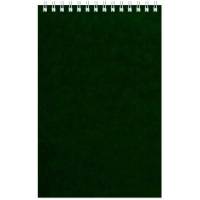 Блокнот Альт Офис 1 A5, 60 листов, зеленый, в клетку, на спирали,127х203 мм 61354