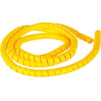 Защитная пластиковая спираль Урдюга d16мм желтая пакет 2м URСП16Ж02