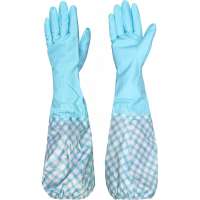Хозяйственные перчатки VETTA удлиненные с утеплением, 45 см, р. L 447-060