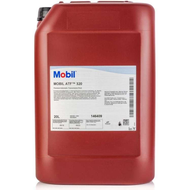 Трансмиссионное масло MOBIL ATF 320 20 л 155064