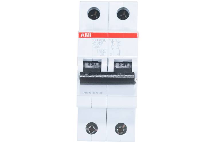 Автоматический модульный выключатель ABB 2п C SH202L 4.5кА 32А 2CDS242001R0324