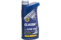 Моторное масло полусинтетическое Classic 10w40, 1 л MANNOL 1100