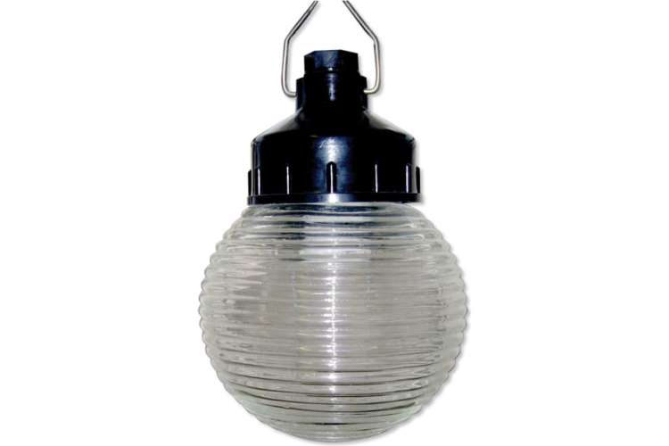 Подвесной светильник ЭРА НСП 0160003 Гранат стекло IP44 E27 max 60Вт D150 шар Б0052013