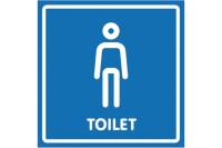 Наклейка Контур Лайн 200х200 Туалет мужской 10FC0134