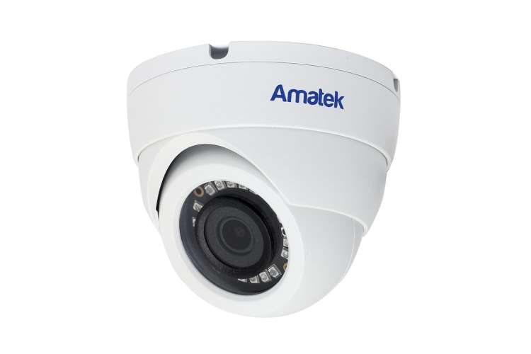 Мультиформатная купольная видеокамера Amatek AC-HDV212 2.8 мм ECO серия 7000515
