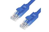 Быстрый LAN кабель для интернета GCR 1.0m, синий LNC601-1.0m