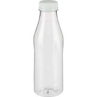 Бутылка ООО Комус проз., с крышкой, 0.5 л, ПЭТ, d-38 мм, BRC, широкое горло, уп. 120 шт. 1594025