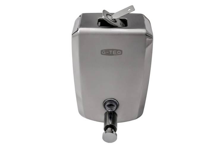 Дозатор для жидкого мыла 0,8 л. G-teq 8608 Lux металл