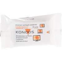 Чистящие салфетки для ЖК-экранов, ноутбуков, смартфонов Konoos 15 шт KSN-15