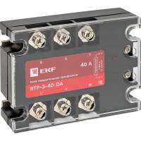 Твердотельное трехфазное реле EKF RTP-40-DA PROxima rtp-3-40-da