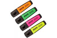 Маркеры-выделители текста Attache Selection Neon Dash 1-5 мм, набор 4 цвета 427338