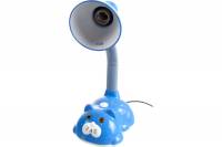 Настольный светильник Camelion KD-385 C13 голубой 230В E27 12615