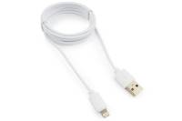 Кабель Гарнизон USB A(M) - Lightning, 1.8м, белый GCC-USB2-AP2-6-W