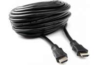 Кабель HDMI Cablexpert 20м v2.0 19M/19M серия Light черный позолоченные разъемы экран пакет CC-HDMI4L-20M