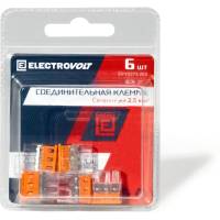 Компактная 3-проводная клемма ELECTROVOLT 2273-203 6 шт/упаковка ЦБ-00015533