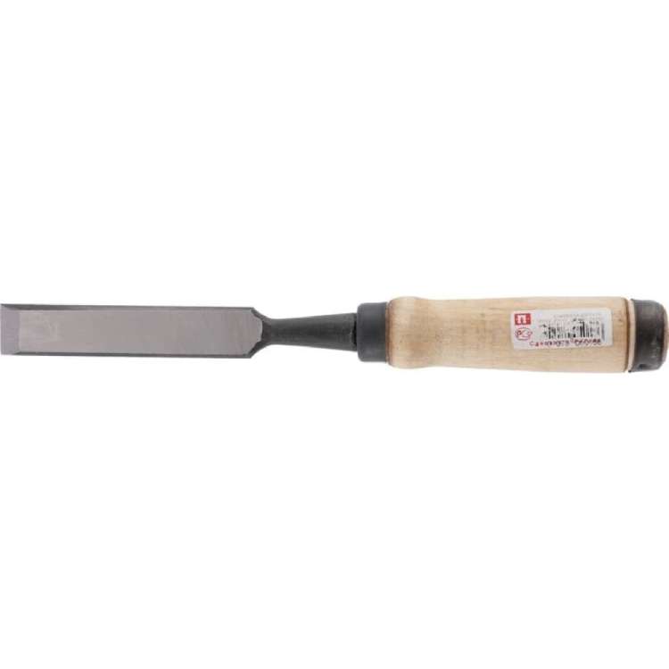 Стамеска-долото Арефино Инструмент горячая штамповка, с деревянной ручкой, 25 мм С223