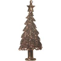 Набор рождественских елок Karlsbach 2 шт, бронза 8 см 02761