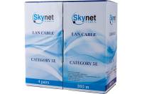 Кабель SkyNet Light FTP outdoor 4x2x0,46, медный, FLUKE TEST, кат.5e, однож., 305 м, box, черный CSL-FTP-4-CU-OUT