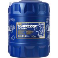 Масло минеральное COMPRESSOR OIL ISO 100 20 л для воздушных компрессоров MANNOL 1934