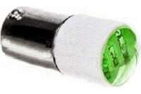 Светодиод Emas 220В под патрон Ва9S, зеленый LED220Y