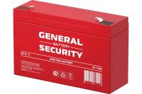 Аккумулятор для ИБП GS12-6 GENERAL SECURITY