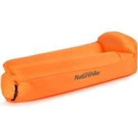 Надувной диван Naturehike NH20FCD06 20FCD двухслойный, с подушкой, оранжевый 6927595747513
