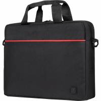 Сумка-портфель с отделением для ноутбука 15.6" BRAUBERG Practical, черная, 29x40x7 см 270829