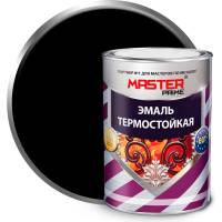 Термостойкая эмаль Master Prime черный, 0.8 кг 4300005510