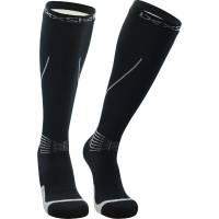 Водонепроницаемые носки DexShell Mudder XL/47-49, черные с серыми полосками DS635GRYXL
