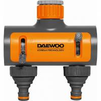 Разделитель потоков 2-х канальный для крана (3/4"; 1"; 26.5-33.3 мм) DAEWOO DWC 1225