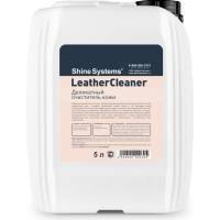 Деликатный очиститель кожи Shine systems LeatherCleaner 5 л SS832
