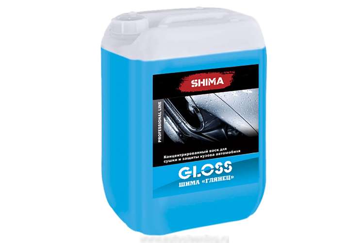 Воск для кузова автомобиля SHIMA GLOSS 5 л 4626016836288