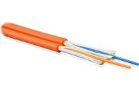 Волоконно-оптический кабель Hyperline FO-D2-IN-50-2-LSZH-OR 50/125 (OM2) многомодовый 222534