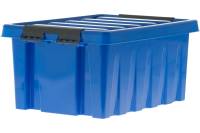 Ящик Rox Box п/п 415х300х190 мм с крышкой и клипсами синий 18705