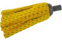 Насадка для швабры CISNE с резьбой ленточная микрофибра жёлтый 100540-01