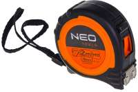 Рулетка NEO Tools стальная лента с нейлоновым покрытием 2 м x 16 мм магнит, амортизатор 67-112