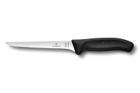Обвалочный нож Victorinox гибкое лезвие 15 см, черный 6.8413.15B