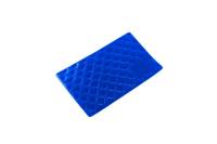 Липкий коврик Wiiix силиконовый, синий, квадратики SP-03BU