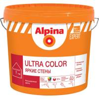 Краска для внутренних работ ALPINA EXPERT ULTRA COLOR ЯРКИЕ СТЕНЫ (база 1; 9 л) 948104549
