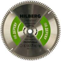 Диск пильный  Industrial Дерево (255x30 мм; 100Т) Hilberg HW257