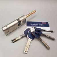 Европрофильный цилиндр ABUS P12R491-27 ключ/шток, 70-30 (100 мм), NI, 5 key 00031797