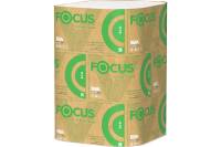Бумажное полотенце FOCUS ECO листовое, 1-слой, 200 листов в упаковке, V-сложения, белое H-5049975