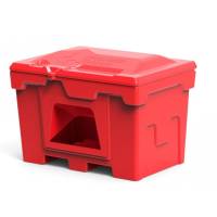 Ящик 500 л с крышкой POLIMER GROUP цвет красный FB15005