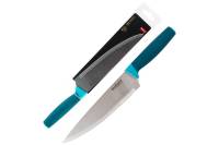 Нож с рукояткой софт-тач Mallony VELUTTO MAL-01VEL поварской, 20 см 005524
